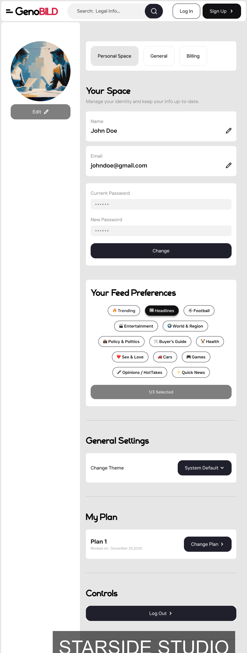 Genobild Flashfeed tablet 3